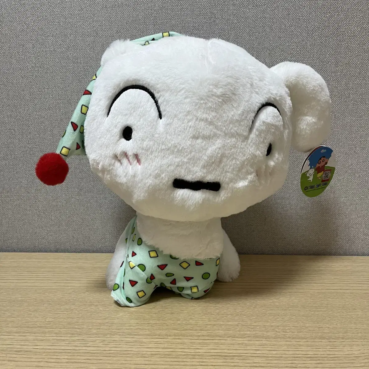 짱구 잠옷 흰둥이 인형 25cm